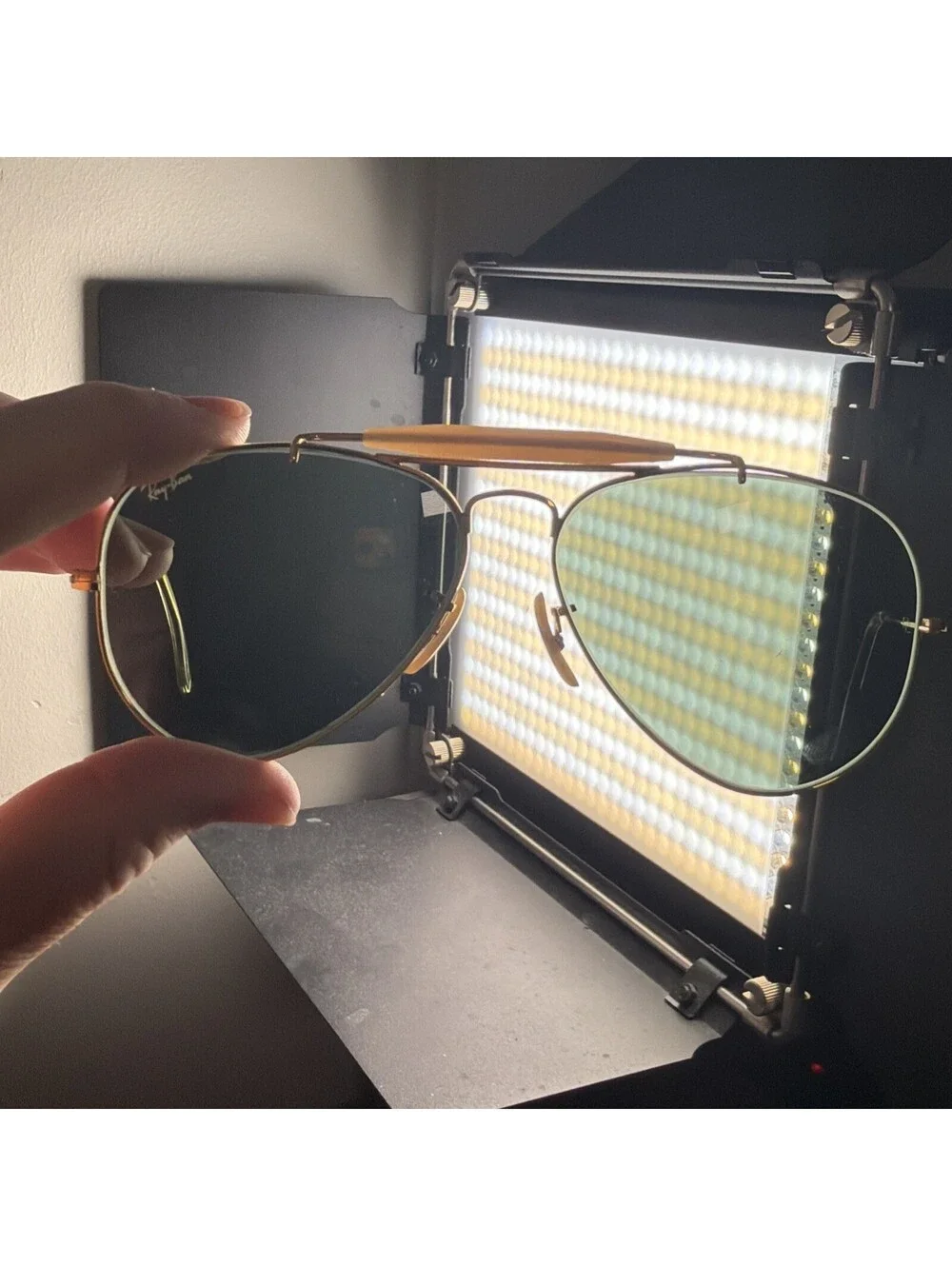 Vintage Bausch & Lomb Ray-Ban Outdoorsman Sunglasses 58-14 Green Lenses